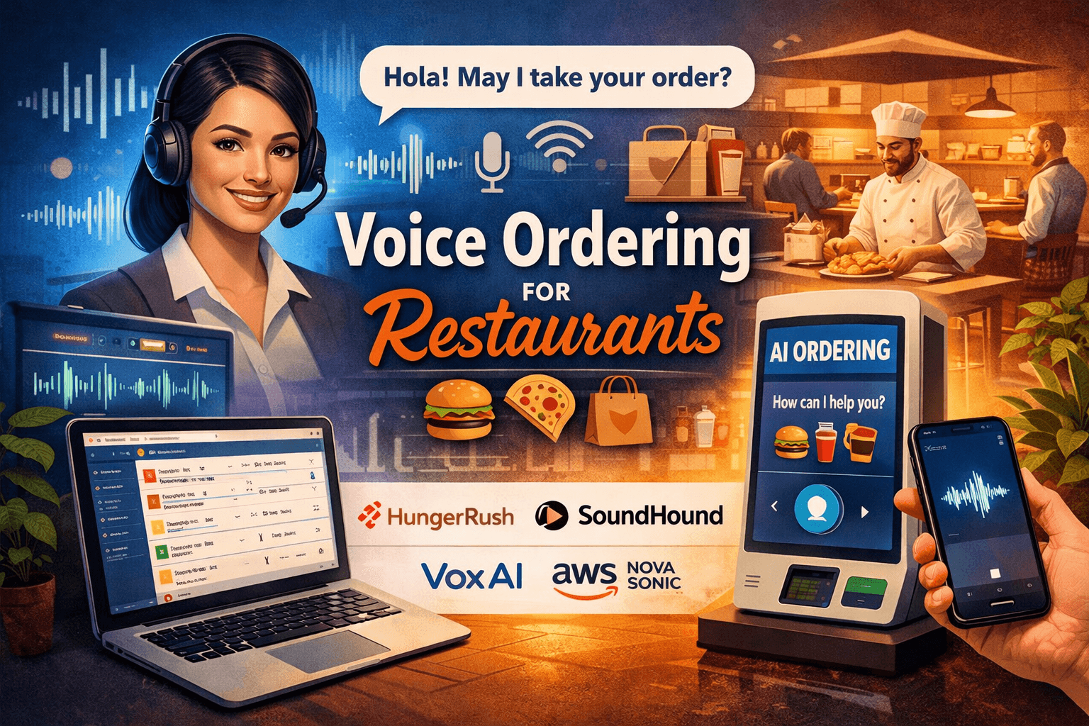 Voice Ordering for Restaurants: Off-the-Shelf vs a Custom AWS Stack